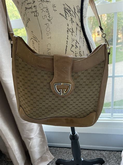 gucci diamond pattern bag|authentic Gucci vintage bag.